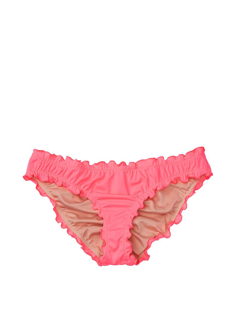 / & Capri Ruffle Cheeky Swim Bottom