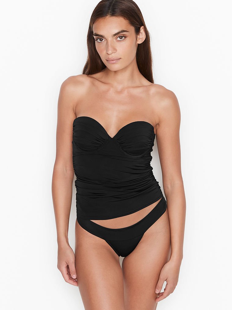 Las Palmas Push-Up Tankini Top & Hipster Swim Bottom