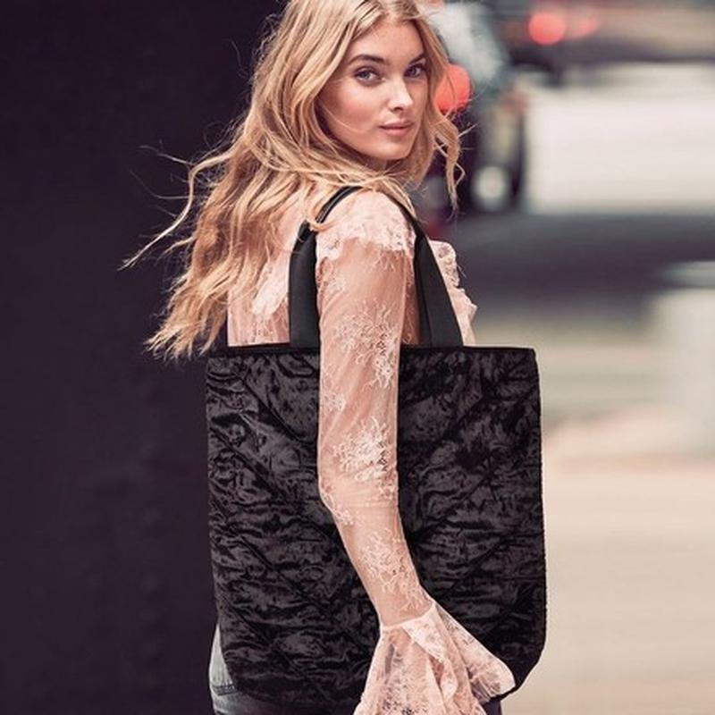 Velvet tote
