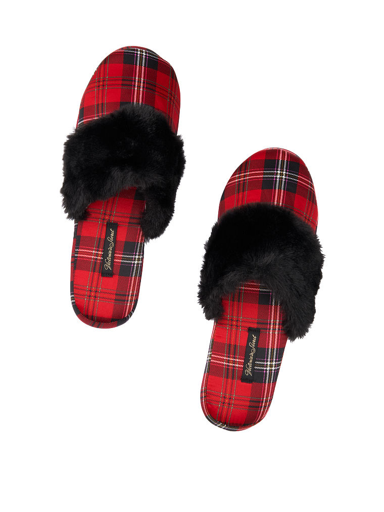 Signature Satin Slipper