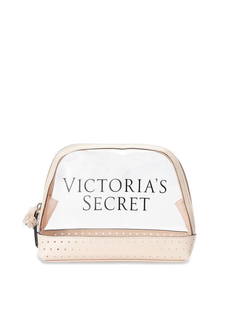 Laser-Cut Logo Beauty Bag