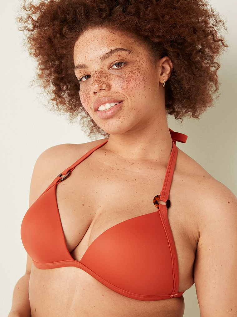 Crinkle Push-Up Bikini Top
