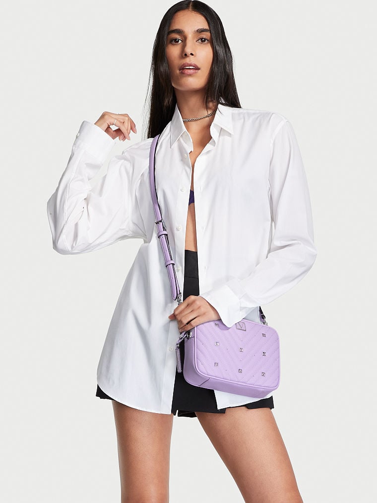 The Victoria Top-Zip Crossbody