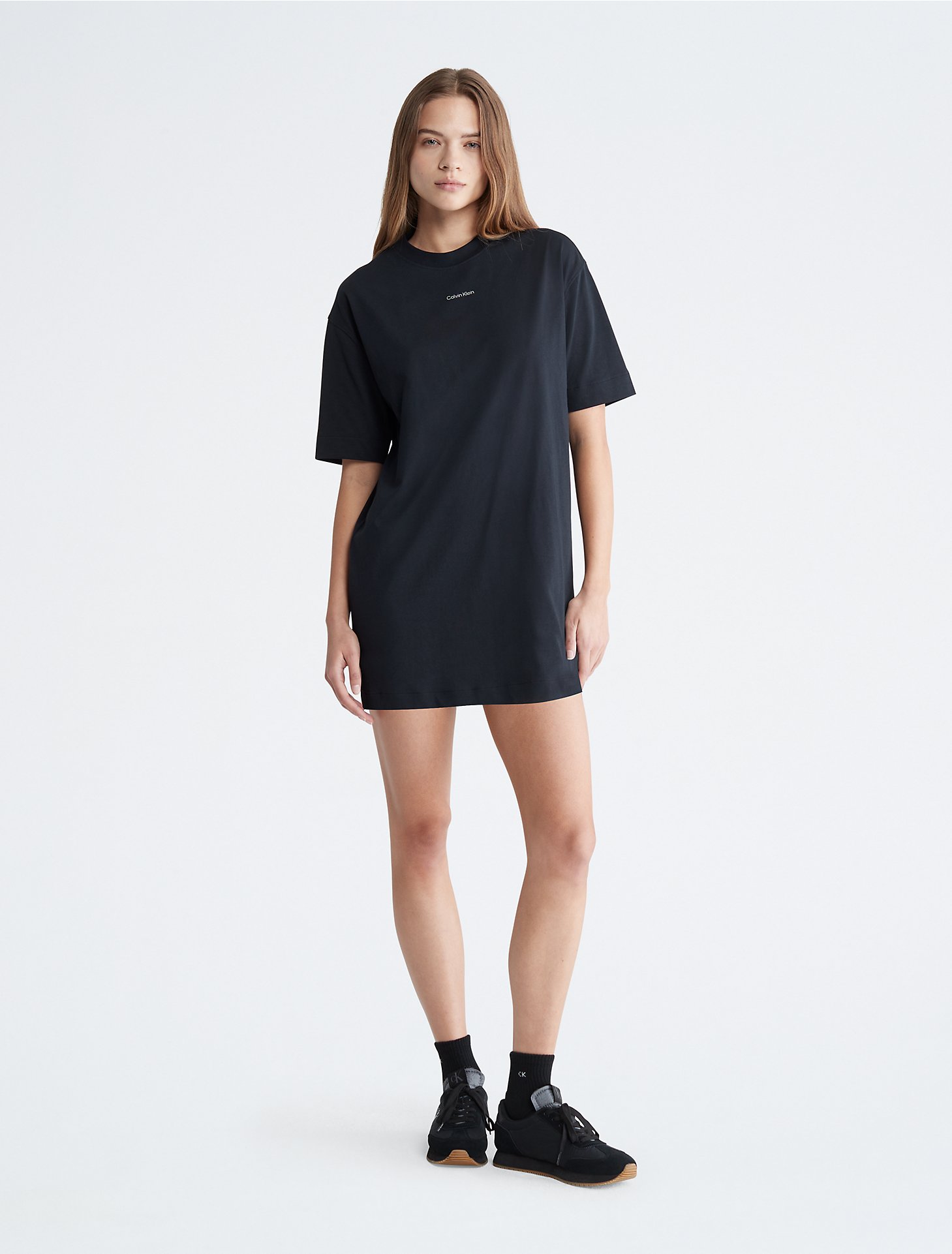 CK Sport Athletic Relaxed Fit T-Shirt Dress