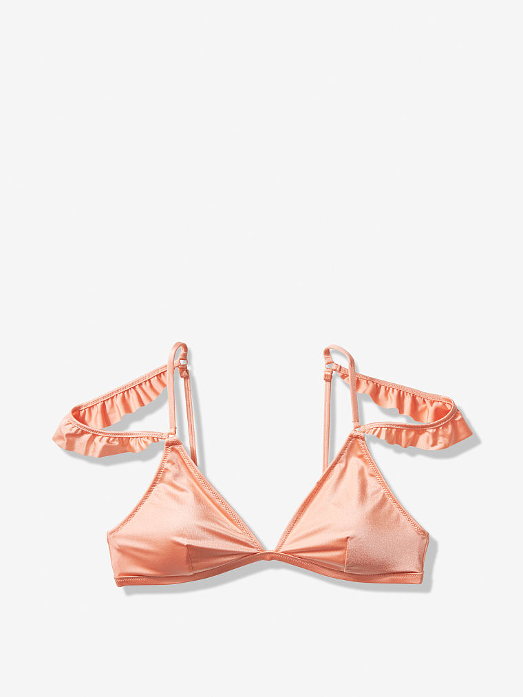 Shine Flutter-Strap Triangle & Bikini Bottom