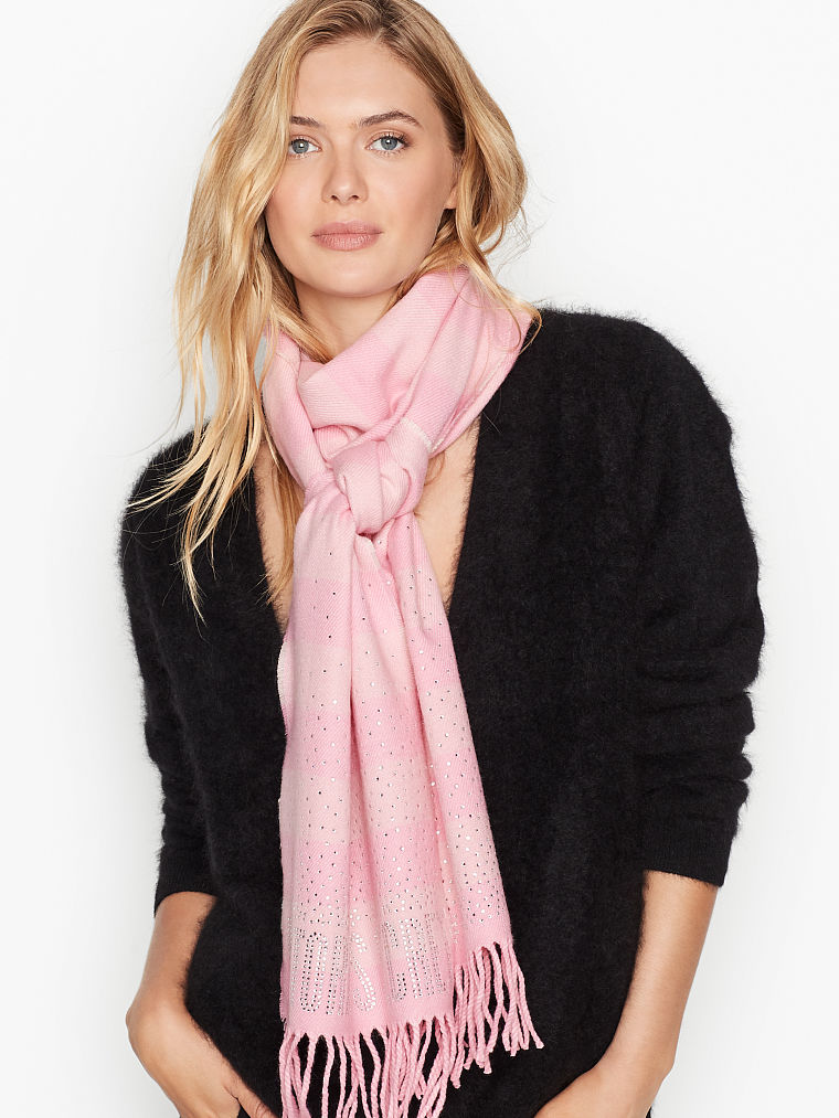 Signature Stripe Woven Scarf