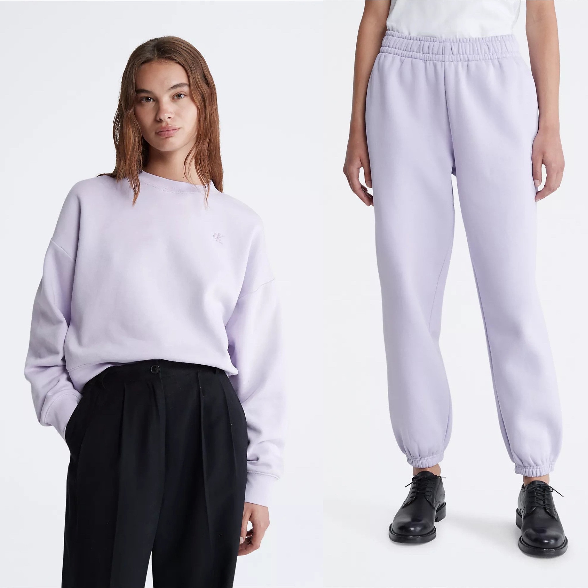 Archive Logo Fleece Cropped Sweatshirt & Archive Logo Fleece Joggers