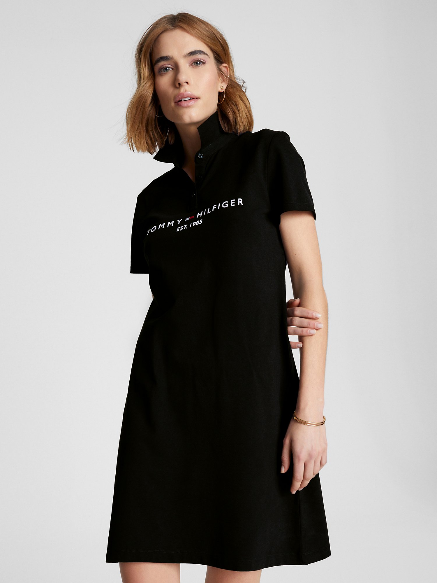 TOMMY LOGO POLO DRESS