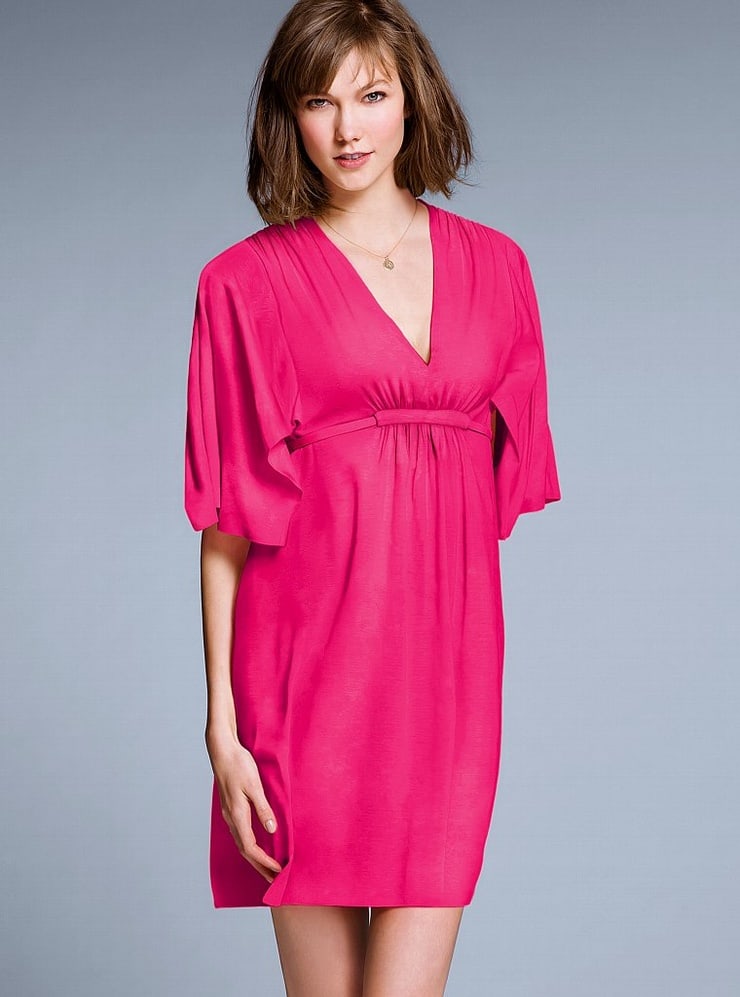 Flutter-sleeve cover-up dress