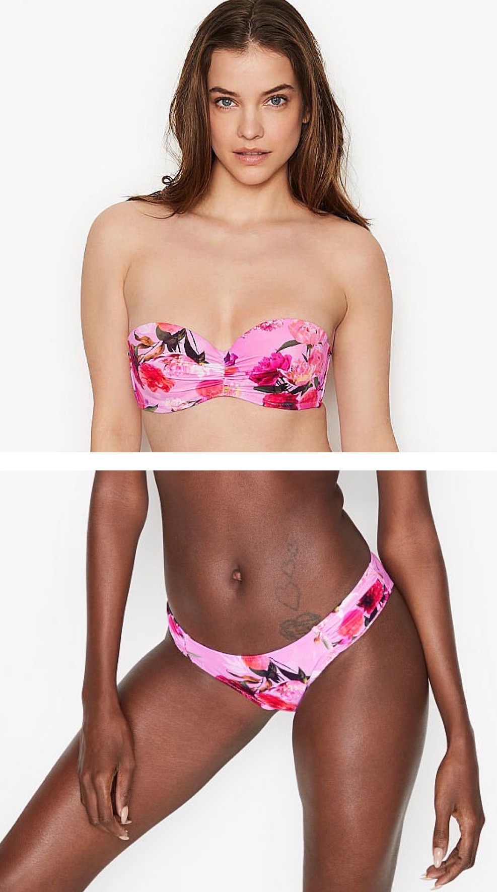 Bandeau Top & Bikini Bottom