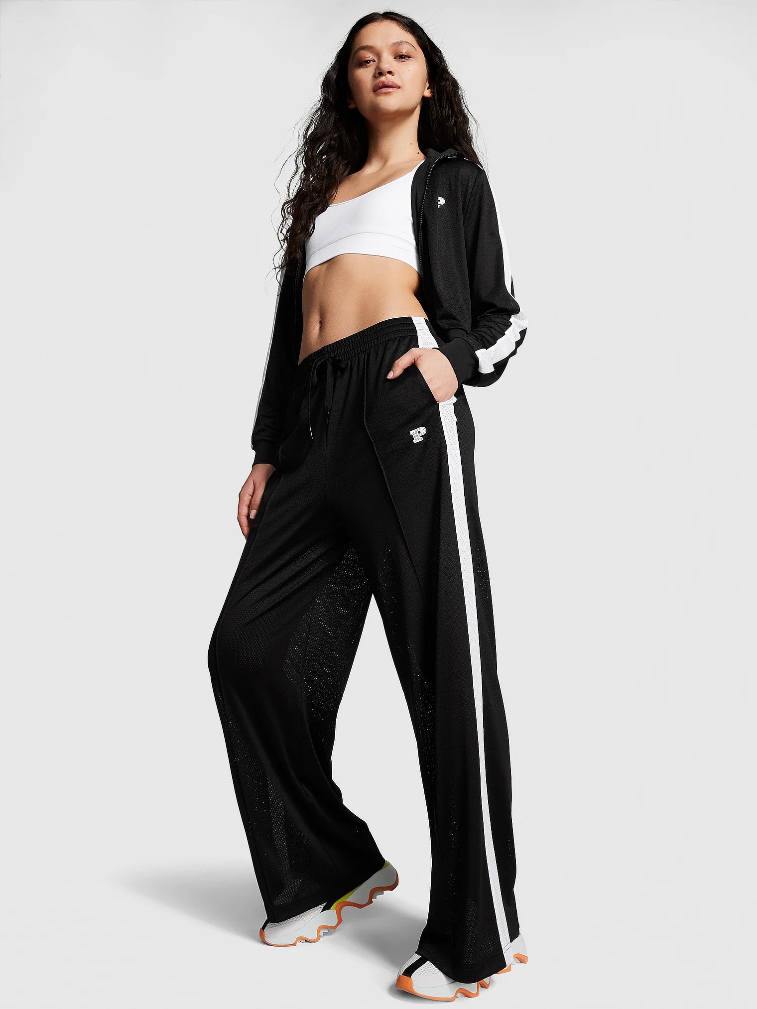 MESH TECH JACKET & MESH TECH WIDE-LEG PANTS