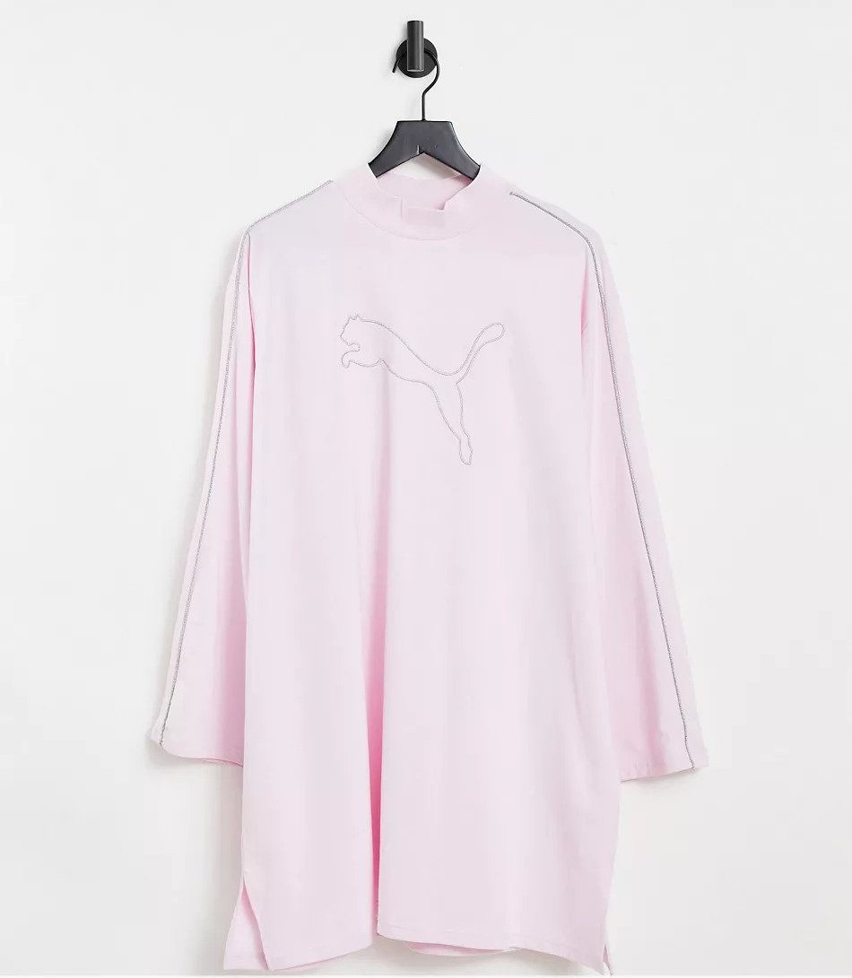 Puma Icons 2.0 fashion dress in pink