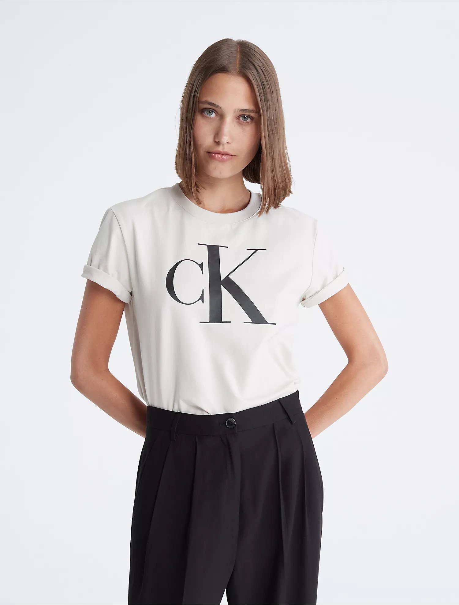 Monogram Logo Crewneck T-Shirt