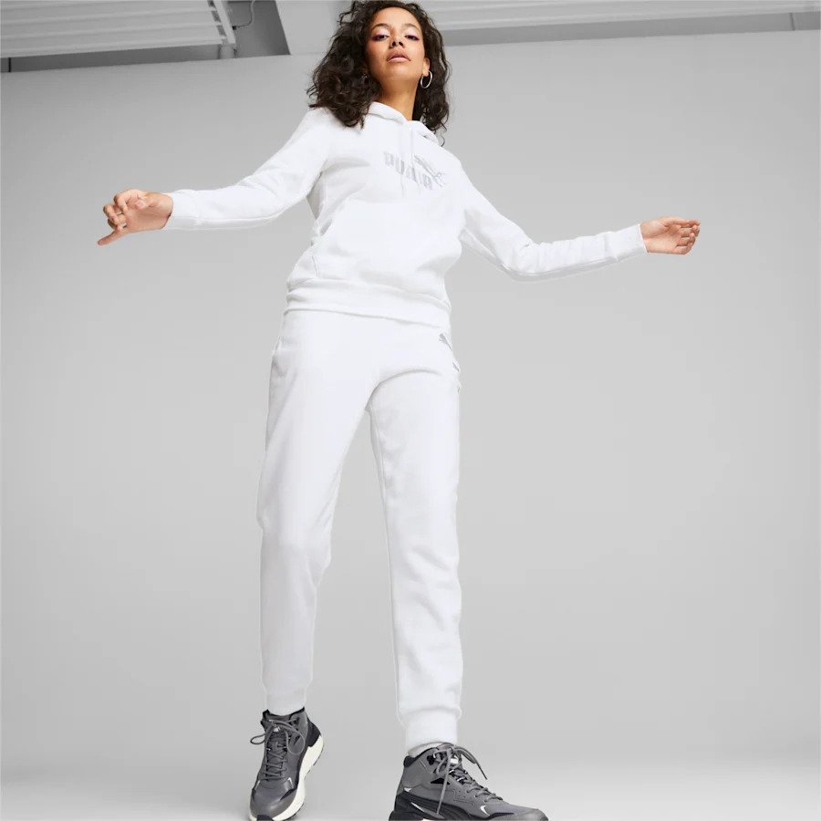 Brand Love Metallic Women's Hoodie & Sparkle Women's Sweatpants