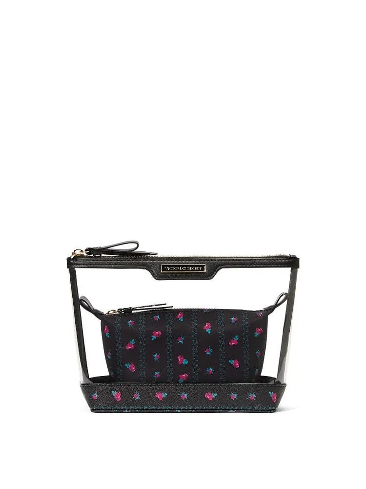 Accessories 2-Piece Makeup Bag