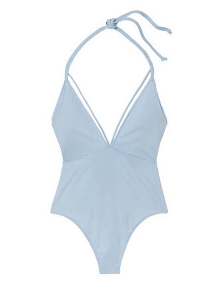 Strappy Plunge One-Piece
