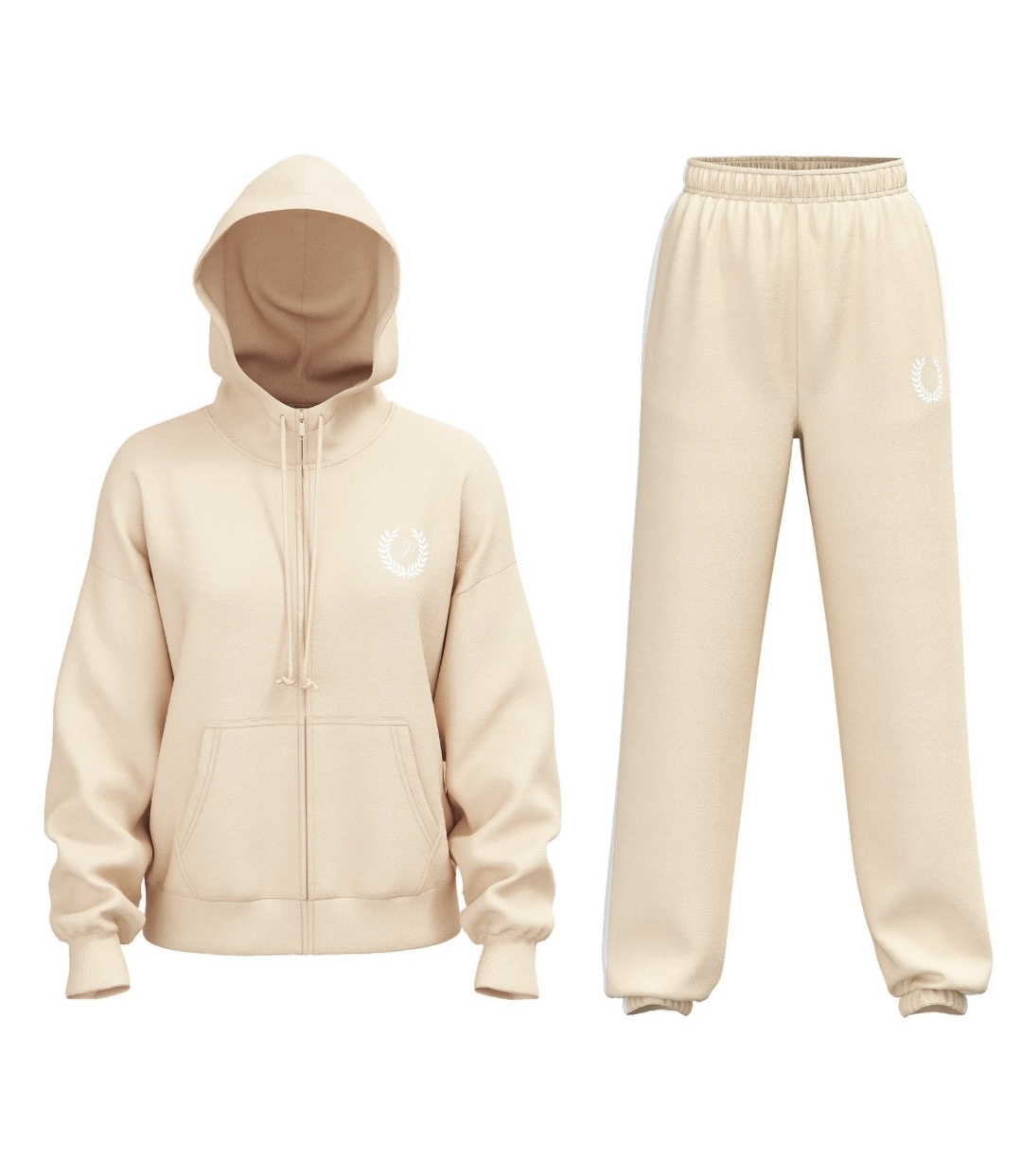 Ivy Fleece Campus Full-Zip Hoodie & Ivy Fleece Campus Sweatpants