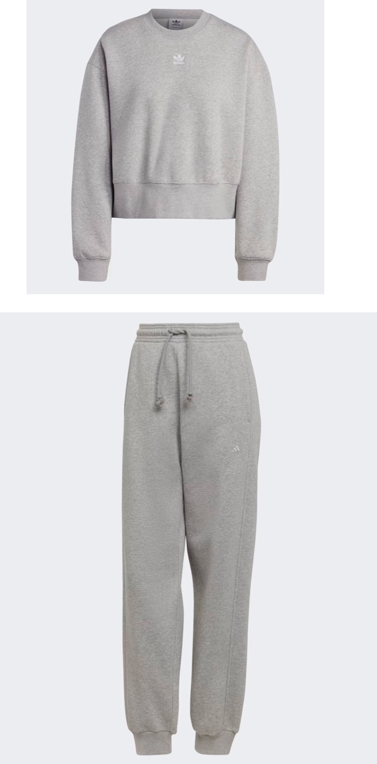Adicolor Essentials Crew Sweatshirt & ALL SZN FLEECE PANTS